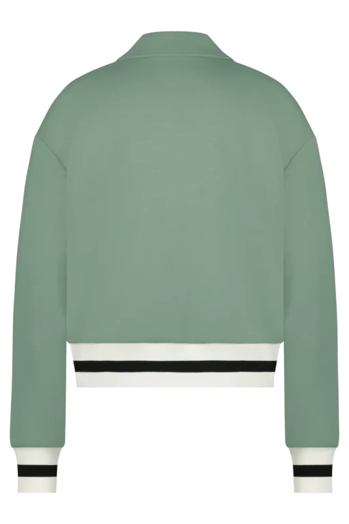 Gravity CardiganJacket PebbleGreen Back d71822f9 e812 4254 8f18