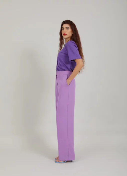 CC HEART ELLIE TROUSERS Long length Pants CCH3124 Powder Purple 802