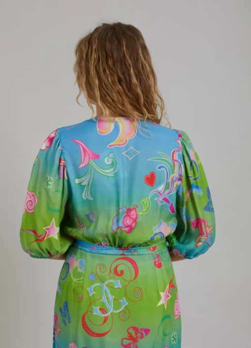 DRESS W. GAME ON PRINT Dress 231 5511 Game on print 901
