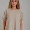 SHIMMER TEE T Shirt 231 1411 Shimmer sand 783 1 1200x