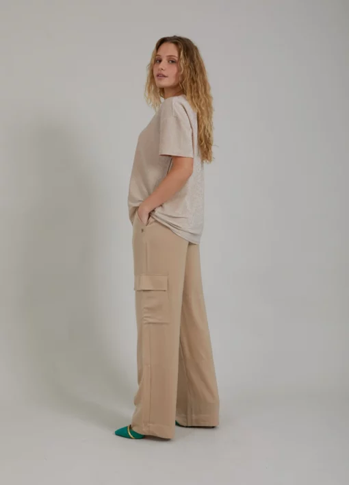 SHIMMER TEE T Shirt 231 1411 Shimmer sand 783