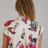 SHIRT W. BUTTERFLY PRINT Top Short sleeve 231 1137 Butterfly print 907 4 a0a3a1c2 fbd6 4186 9c8e 6da4463ed761 1200x