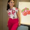 SHIRT W. BUTTERFLY PRINT Top Short sleeve 231 1137 Butterfly print 907 7 1200x