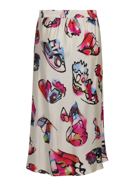SKIRT W. BUTTERFLY PRINT Skirt 231 4112 Butterfly print 907