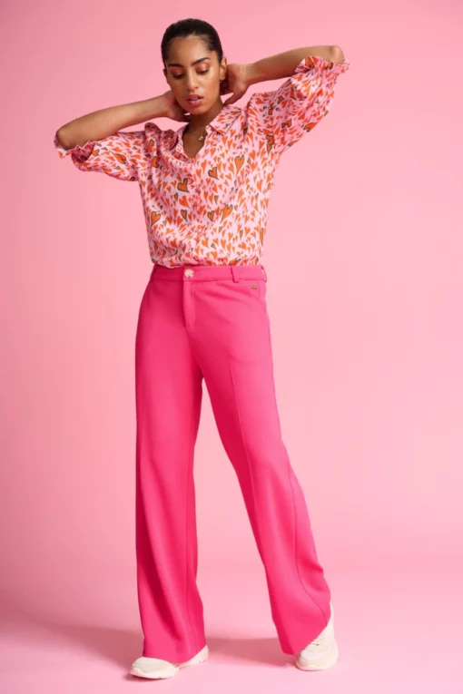 SP7228 10 POM Amsterdam BLOUSE Heart to Heart Pink 3e3829cb 2177 4310 847e