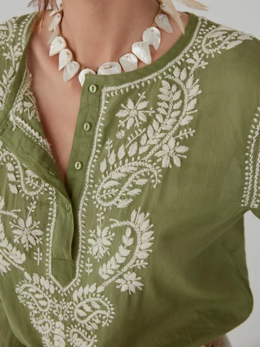 amrita blouse ciao gabri caki