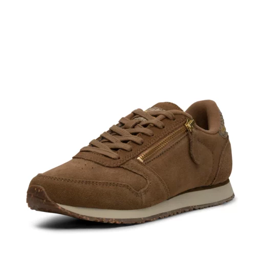 Ydun Suede Zipper Sneakers WL044 069 Latte