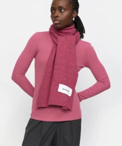 Soft Rebels SRallison scarf rose wine melange