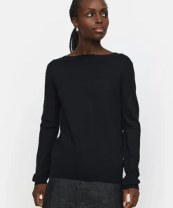 Soft Rebels SRepira boatneck knit black