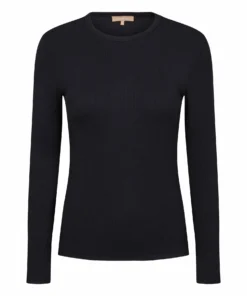 Alternative view of Soft Rebels SRAW22-300 SRFenja O-neck top black