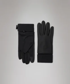 Alternative view of Rains gloves black