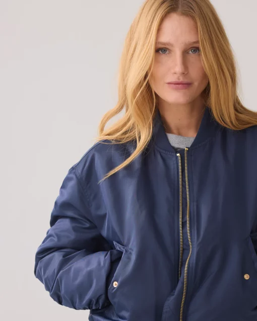 Summum 1s1203 Bomber jacket navy noir - Afbeelding 5