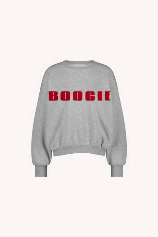 By-Bar Bibi boogie sweater grey melee - Afbeelding 2