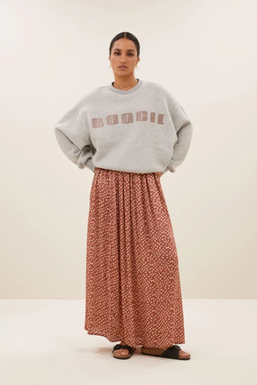 By-Bar Bibi boogie sweater grey melee