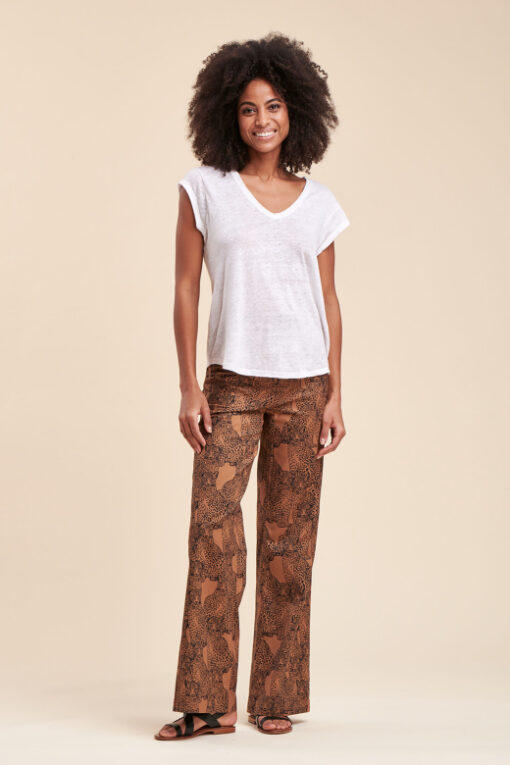 La Fee Davia Tee shirt blanc '25 - Afbeelding 4