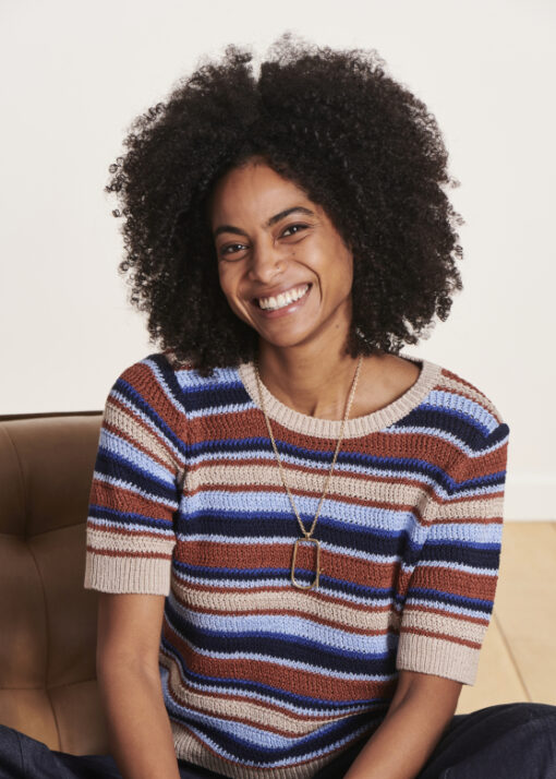 La Fee Danuta Pullover coco ciel - Afbeelding 4