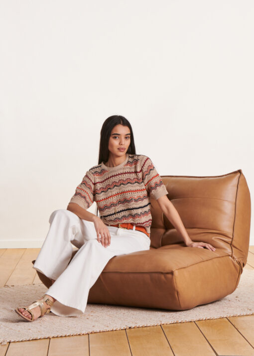 La Fee Ducky Pullover sable coco - Afbeelding 4