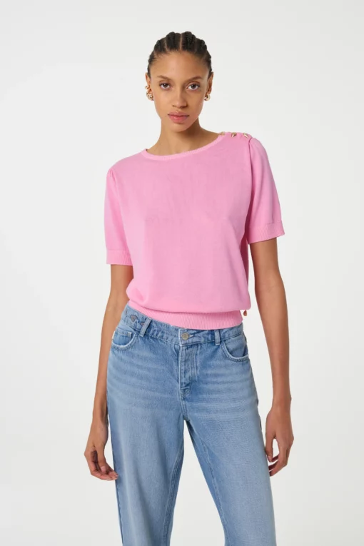 Fabienne Chapot Philou pullover pink candy - Afbeelding 5