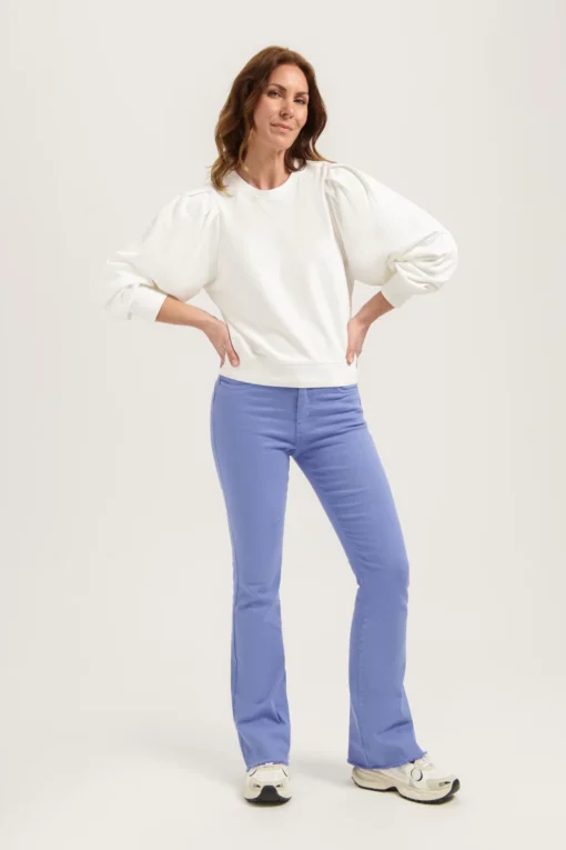 Florez Flared capri blue