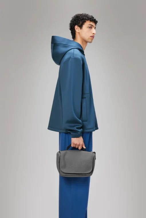 Rains Texel wash bag W3 grey - Afbeelding 4