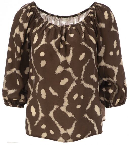 JcSophie Hamza blouse african earth