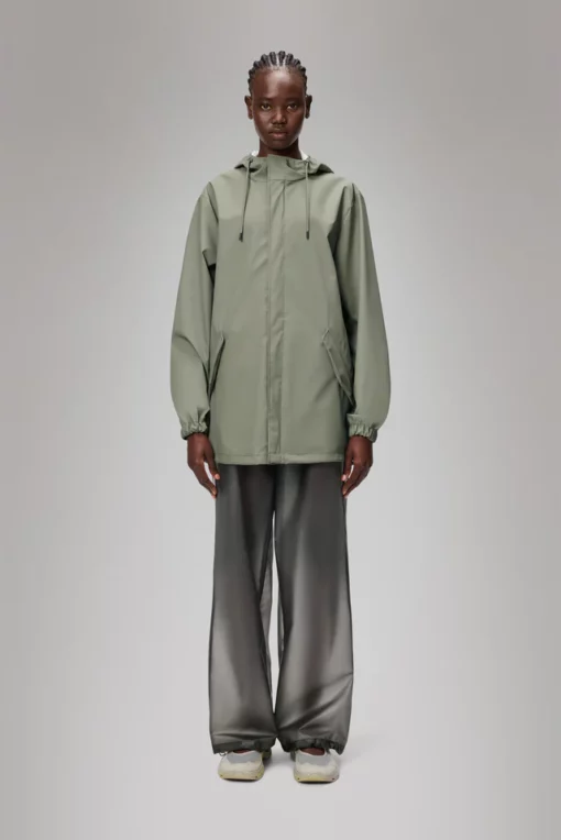 Rains Fishtail Jacket W3 drift - Afbeelding 4