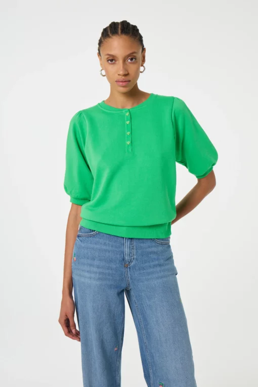 Fabienne Chapot pascal sweater green apple - Afbeelding 5