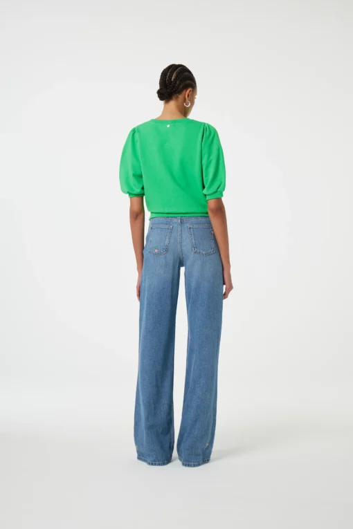 Fabienne Chapot pascal sweater green apple - Afbeelding 4