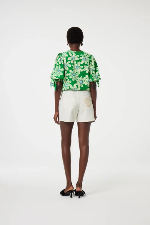 Fabienne Chapot nacha top green glow/pool blue - Afbeelding 4