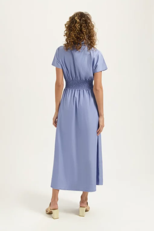 Florez Estelle dress capri blue - Afbeelding 3