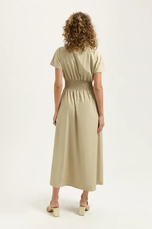 Florez Estelle dress sand - Afbeelding 3