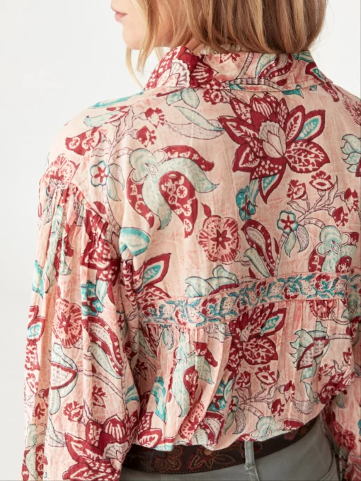 Maison Hotel Tito tropicana shrimp blouse - Afbeelding 6