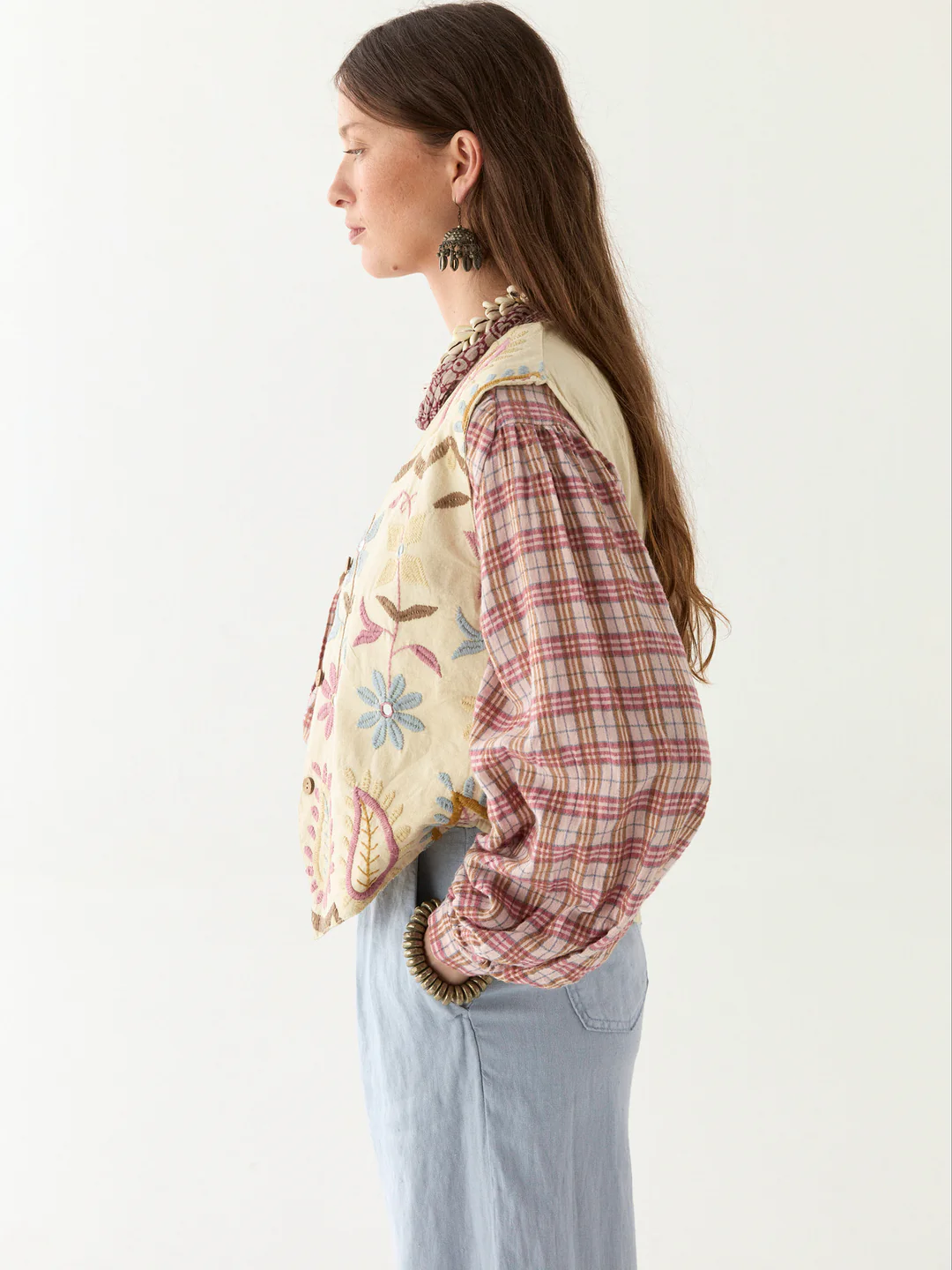 Maison Hotel Kansas dust in the wind vest macaron - Afbeelding 5