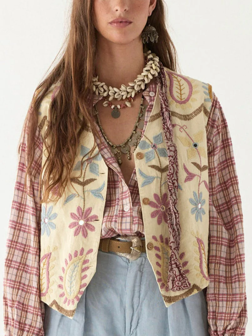 Maison Hotel Kansas dust in the wind vest macaron - Afbeelding 2