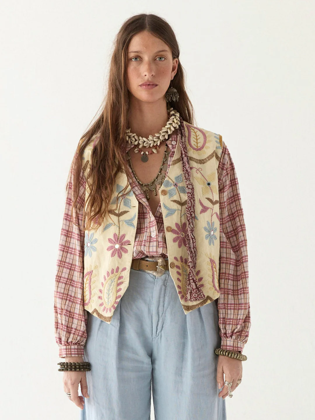 Maison Hotel Kansas dust in the wind vest macaron - Afbeelding 3