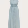 SS2405 1 coco dress clear blue front