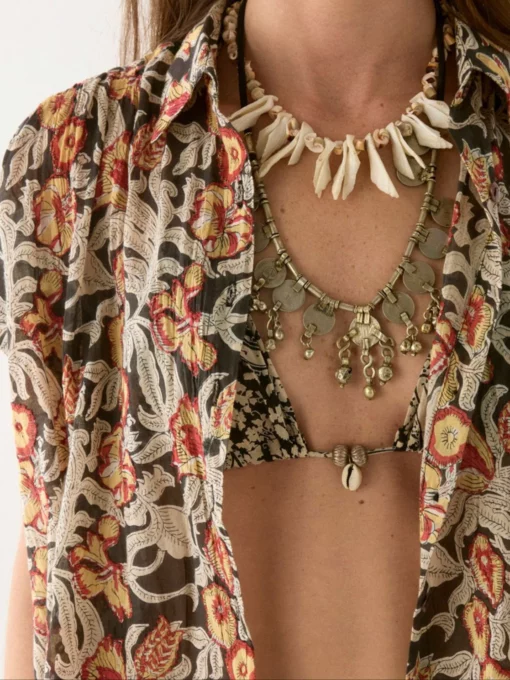 Maison Hotel Bobby paradiso perdutto blouse pina colada - Afbeelding 3