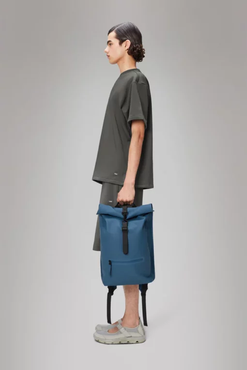Rains Rolltop rucksack W3 pulse - Afbeelding 3