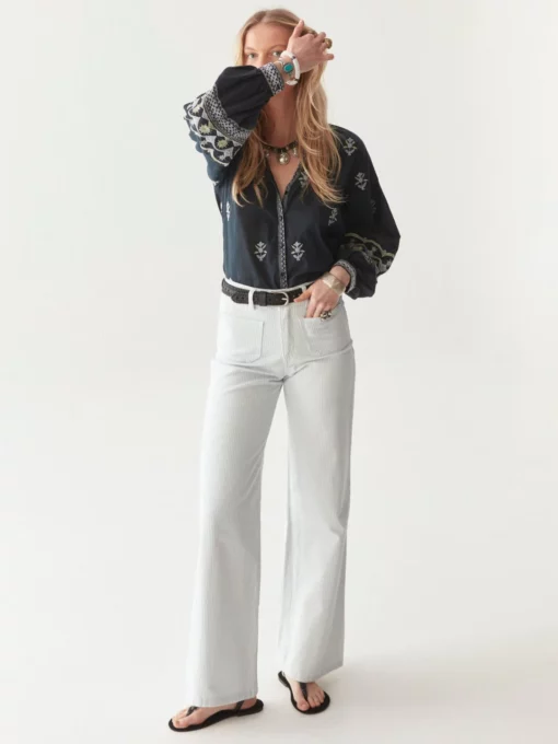 Maison Hotel Chandra jasailmer blouse midnight wish - Afbeelding 7