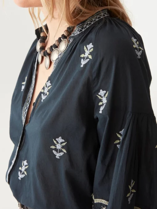 Maison Hotel Chandra jasailmer blouse midnight wish - Afbeelding 5