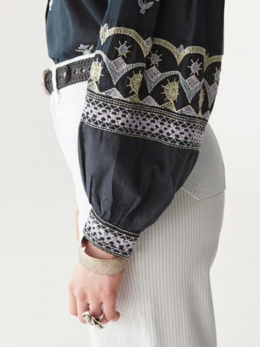 Maison Hotel Chandra jasailmer blouse midnight wish - Afbeelding 3
