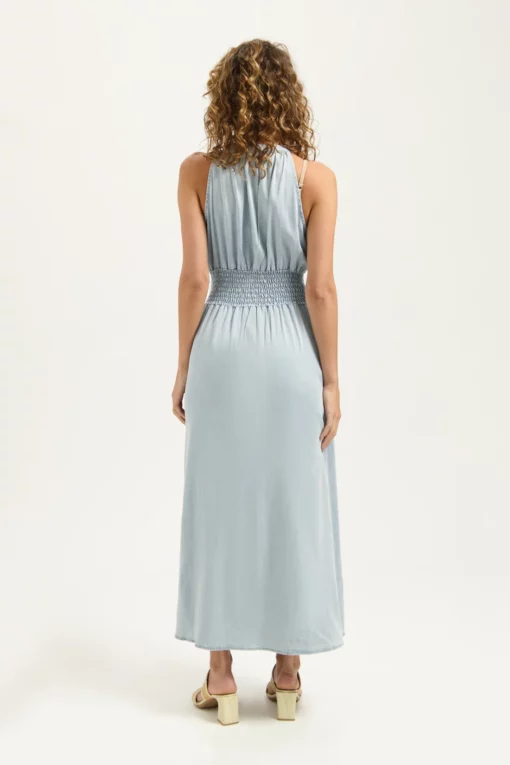 Florez Coco dress clear blue - Afbeelding 4
