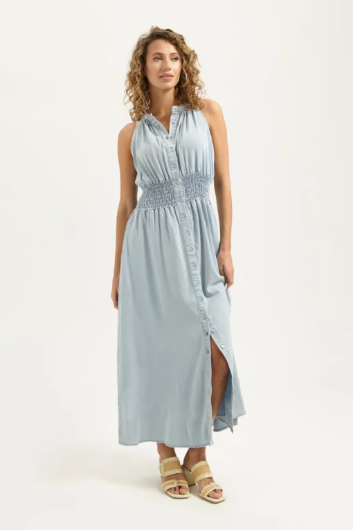 Florez Coco dress clear blue - Afbeelding 6