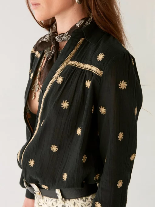 Maison Hotel Dylan constellation blouse starry night - Afbeelding 5