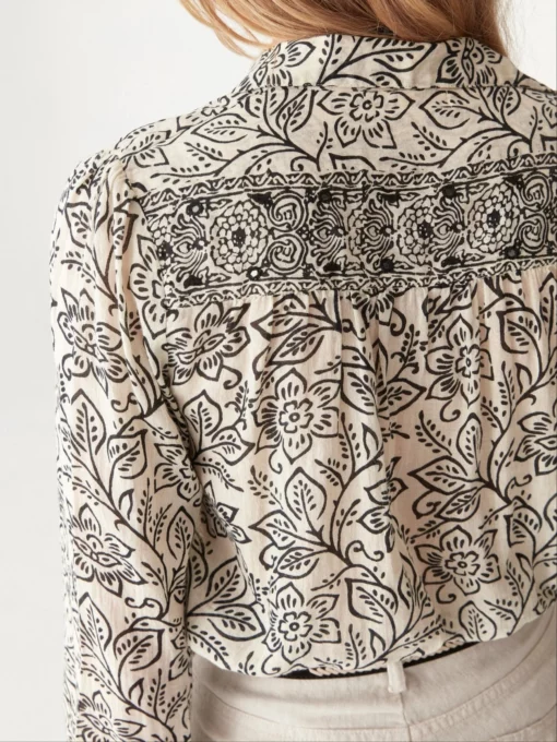 Maison Hotel Dylan jasmine blouse white lies - Afbeelding 6