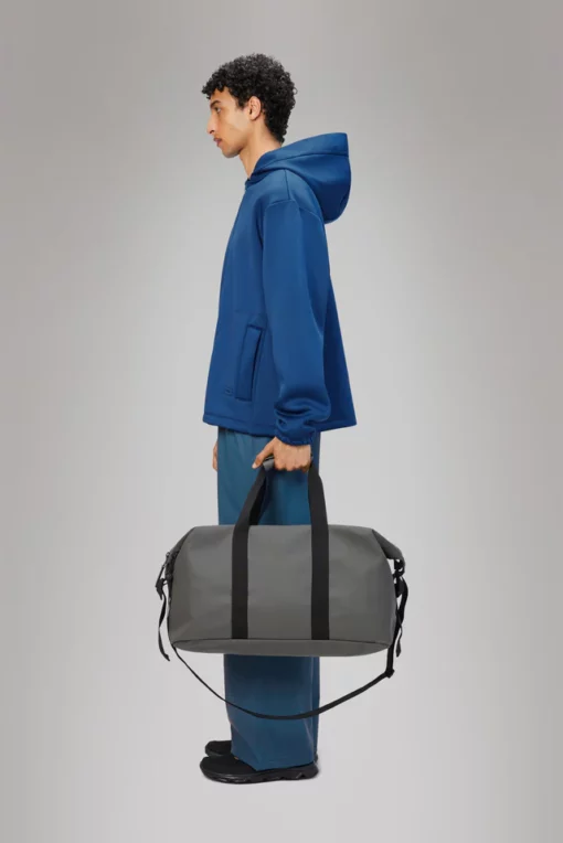 Rains Hilo weekend bag  W3 grey - Afbeelding 3