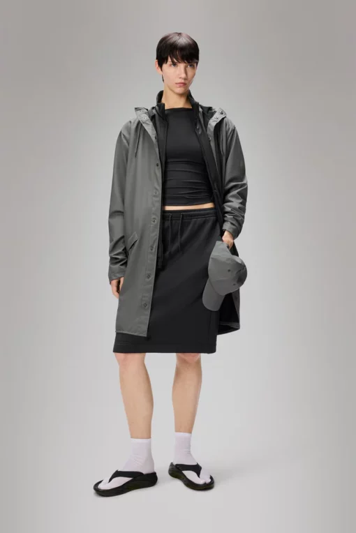 Rains Long jacket W3 grey