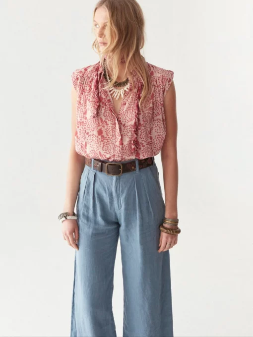 Maison Hotel Lea peonia blouse pink martini