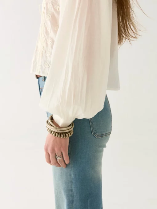 Maison Hotel Ludovica lord byron blouse pearl - Afbeelding 6