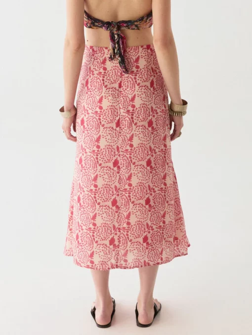 Maison Hotel Pia peonia pink martini skirt - Afbeelding 3